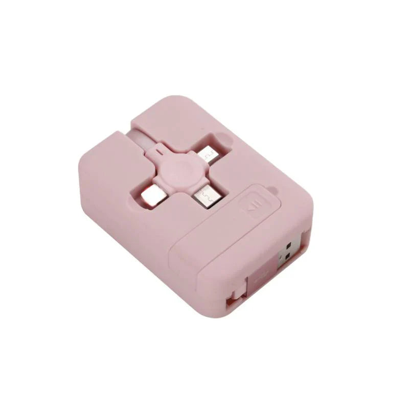 3 in 1 Retractable Cable - Versatility and Portability