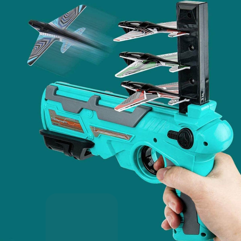 Sky Launcher : Jucărie interactivă pentru lansarea avioanelor în aer liber!