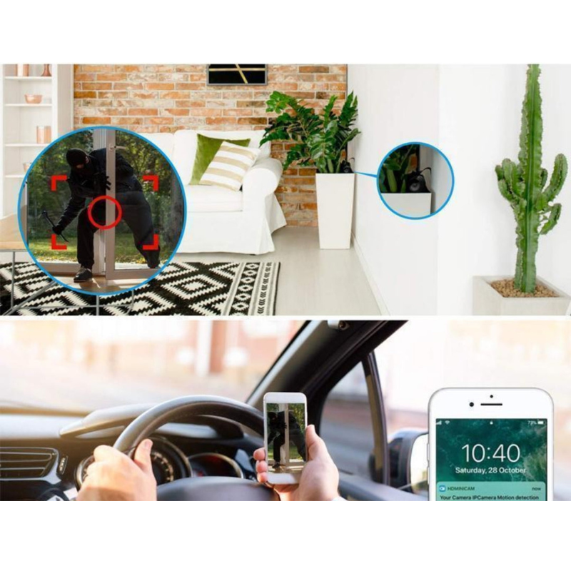 Mini WiFi-kamera med magnet: Diskret och effektiv säkerhet