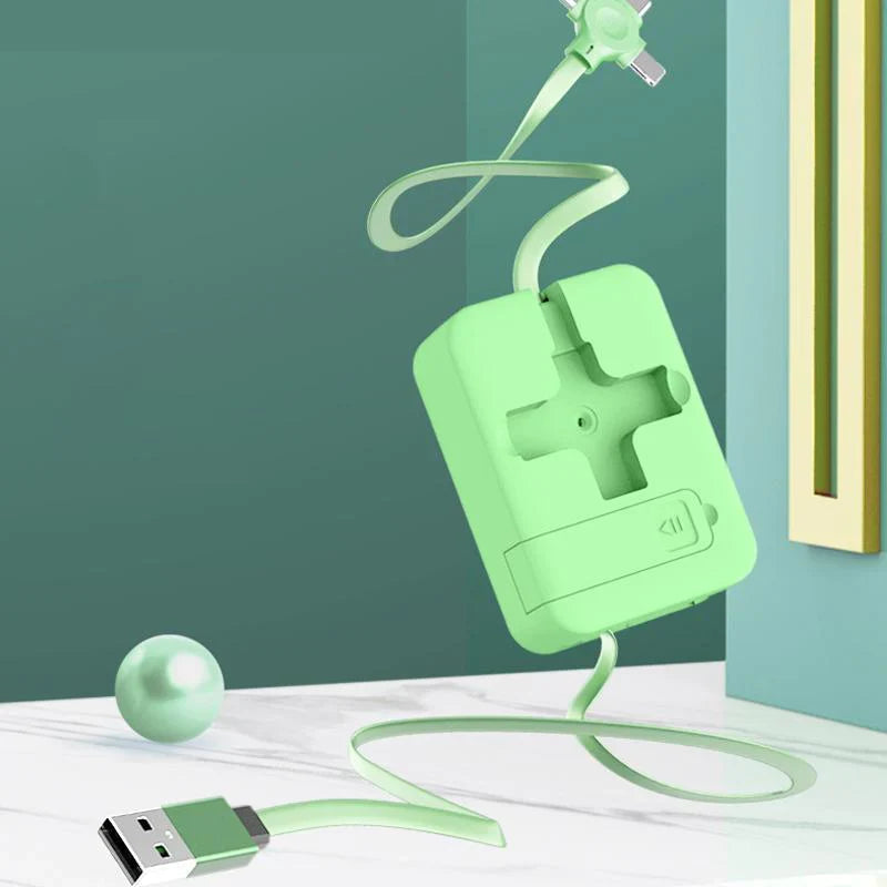 3 in 1 Retractable Cable - Versatility and Portability