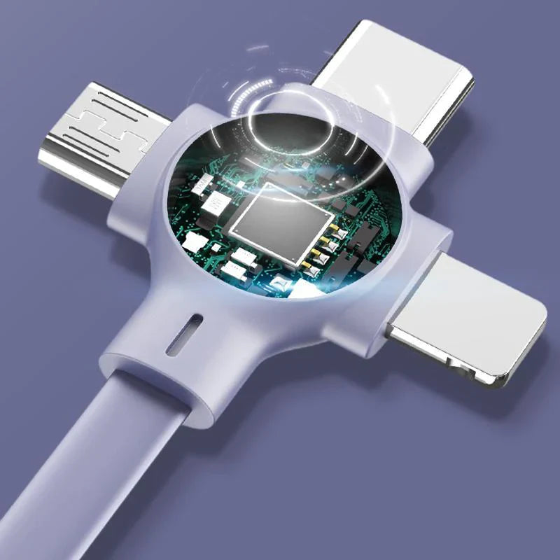 3 in 1 Retractable Cable - Versatility and Portability