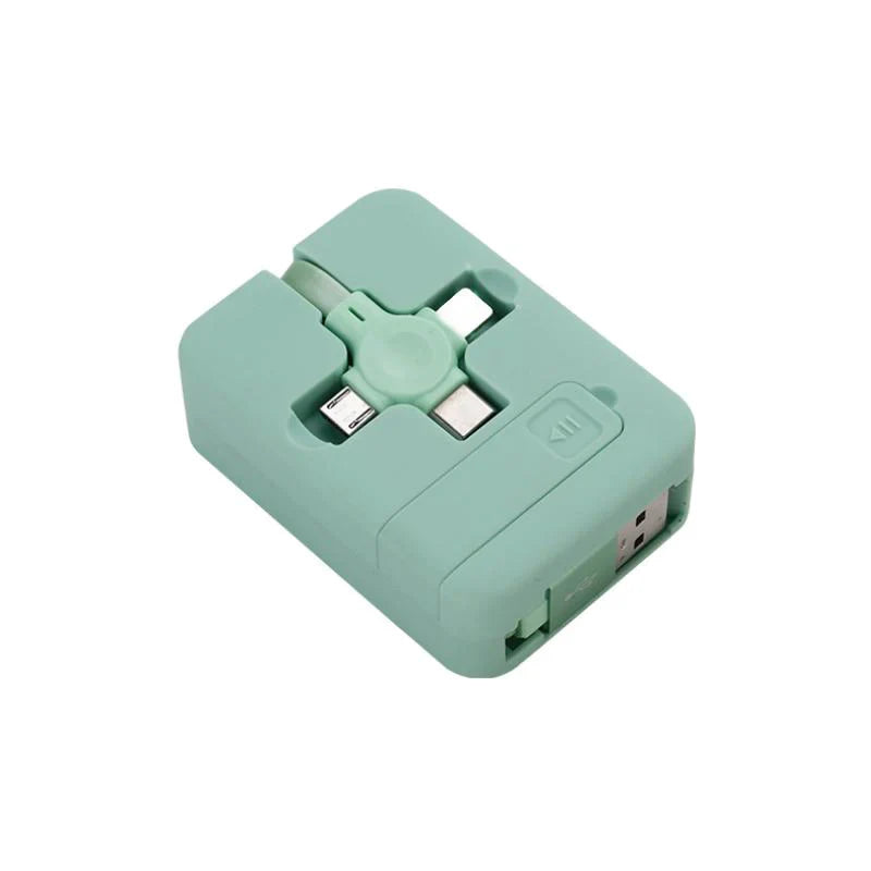 3 in 1 Retractable Cable - Versatility and Portability