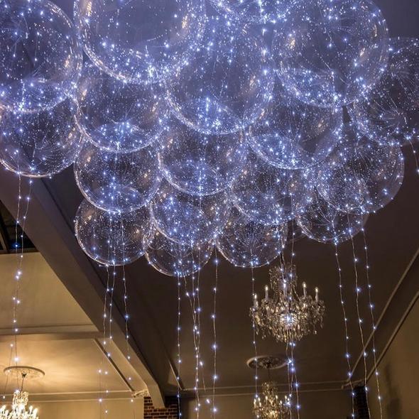 LED balónky, ktoré sa dajú znovu použiť na osvetlenie vašich osláv (X10)