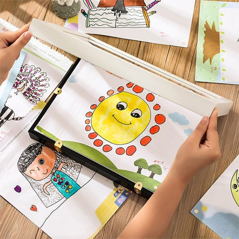 Kunstlijst voor kinderen: toon en bewaar hun creaties