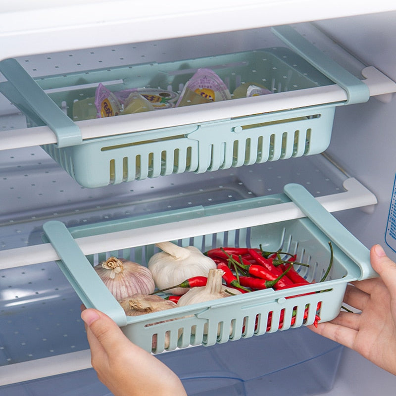 Verstellbarer Organizer für Kühlschrank: Maximieren Sie Ihren Raum